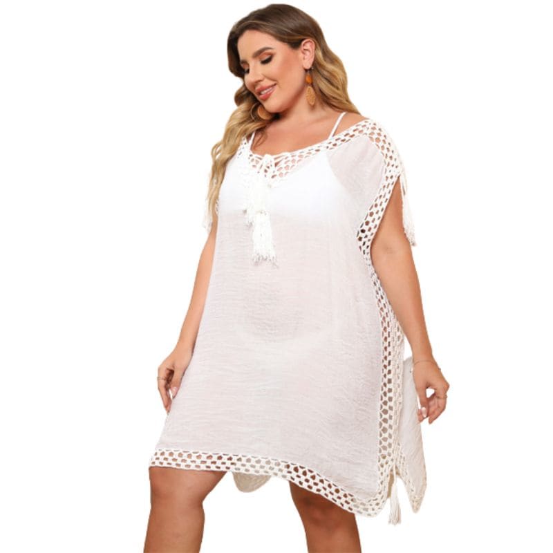 Saída de Praia Feminina Plus Size