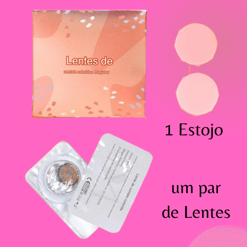 Lentes de Contato Coloridas Natural - Magister