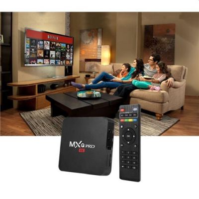 MXQ PRO 4K 2020 Android TV Box - Frete Grátis