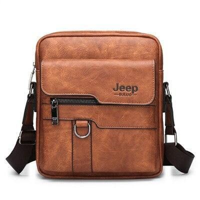 Bolsa de Couro Genuíno Italiano Jeep