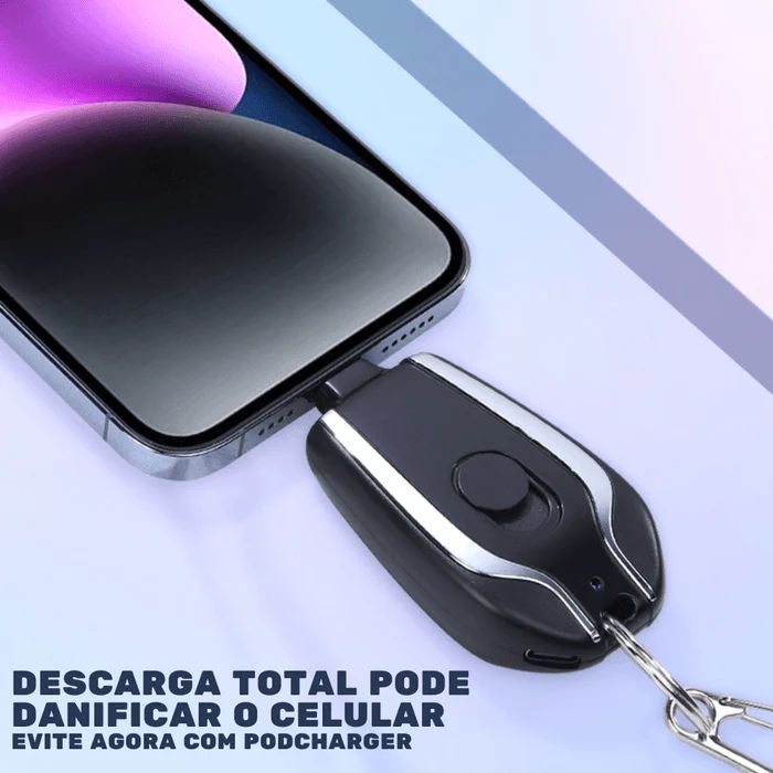 Chaveiro Power Bank Energy - Promoção de Lançamento.