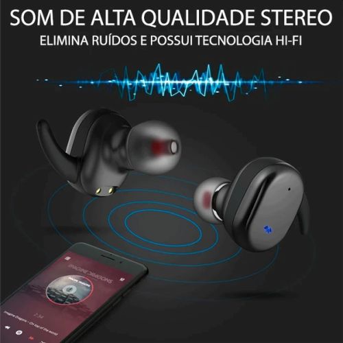 Fone Sem Fio Bluetooth 5.0 Y30