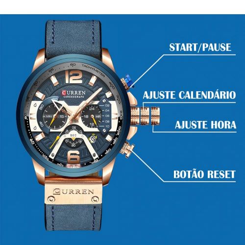 Reloj deportivo informal Curren 