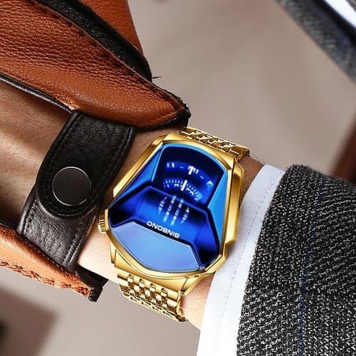 Reloj geométrico de lujo Binbond