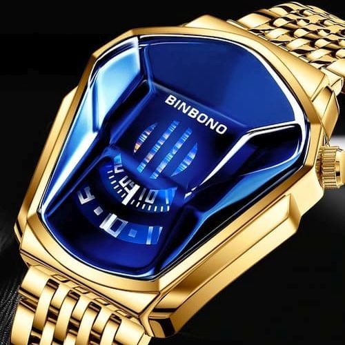 Reloj geométrico de lujo Binbond