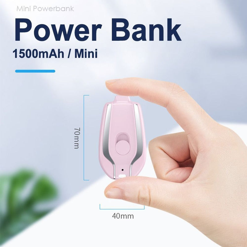 Chaveiro Power Bank Energy - Promoção de Lançamento.