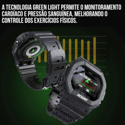 Smartwatch Militar Inteligente Lokmat Ocean