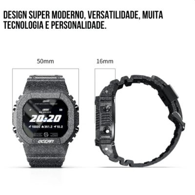 Smartwatch Militar Inteligente Lokmat Ocean