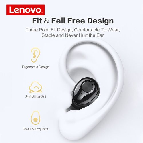 Fone de ouvido Lenovo HT18 TWS Bluetooth 5.0