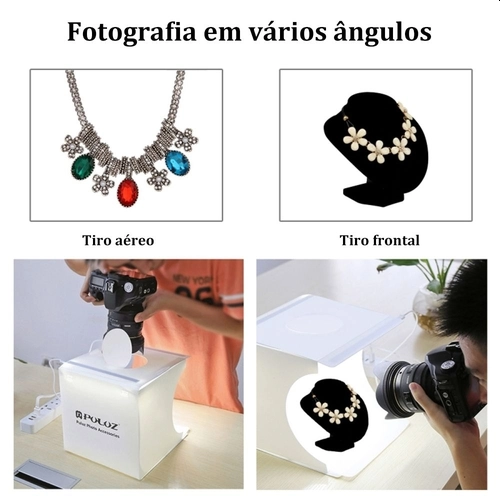 fotografar-fotografia-caixa-de-luz-fotografia-photo-studio-caixa-com luzes de tira led-dupla-para-pequenos-artigos-influencer-influenciador-digital-bbb-bbb21-1