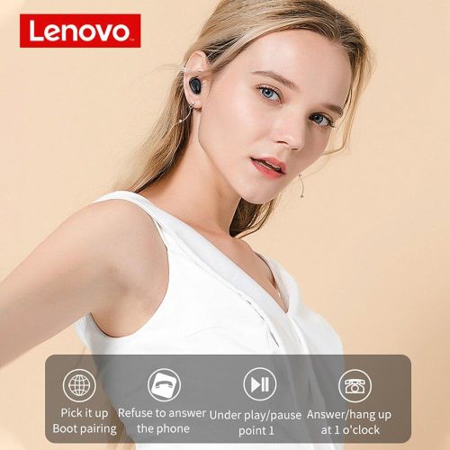 Fone de ouvido Lenovo HT18 TWS Bluetooth 5.0